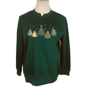 Christmas Sweater Fleece Green PS